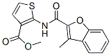 3-Thiophenecarboxylicacid,2-[[(3-methyl-2-benzofuranyl)carbonyl]amino]-,methylester(9CI) CAS#: 588693-27-0