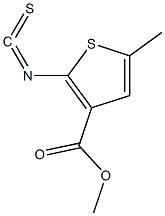 3-Thiophenecarboxylicacid,2-isothiocyanato-5-methyl-,methylester(9CI) CAS#: 588675-85-8