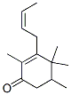 3-[(Z)-2-Butenyl]-2,4,4,5-tetramethyl-2-cyclohexen-1-one CAS#: 68931-41-9