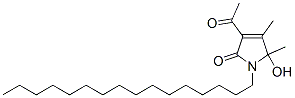 3-acetyl-1-hexadecyl-5-hydroxy-4,5-dimethyl-pyrrol-2-one CAS#: 186379-53-3