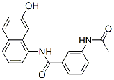 3-(acetylamino)-N-(7-hydroxy-1-naphthyl)benzamide CAS#: 61931-64-4