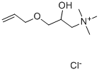 [(3-allyloxy-2-hydroxy)propyl]trimethylammonium chloride CAS#: 69613-89-4