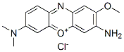 3-amino-7-(dimethylamino)-2-methoxyphenoxazin-5-ium chloride CAS#: 67846-56-4