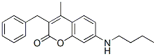 3-benzyl-7-butylamino-4-methyl-chromen-2-one CAS#: 7509-71-9