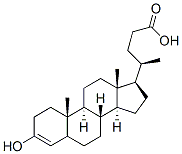 3 beta-hydroxychol-3-en-24-oic acid CAS#: 69941-28-2