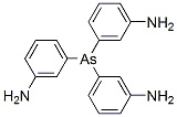 3-bis(3-aminophenyl)arsanylaniline CAS#: 6973-95-1