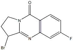 3-broMo-6-fluoro-2,3-dihydro-1H-pyrrolo[2,1-b]quinazolin-9-one CAS#: 642491-89-2