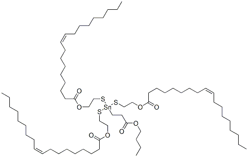 [(3-butoxy-3-oxopropyl)stannylidyne]tris(thioethylene) trioleate CAS#: 69882-12-8