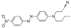 3-[butyl[4-[(4-nitrophenyl)azo]phenyl]amino]propiononitrile CAS#: 69472-19-1