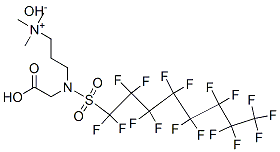 3-[(carboxymethyl)[(heptadecafluorooctyl)sulphonyl]amino]propyltrimethylammonium hydroxide CAS#: 68318-36-5