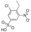 3-chloro-4-ethyl-5-nitrobenzenesulphonic acid CAS#: 67892-45-9