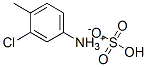 3-chloro-4-methylanilinium hydrogen sulphate CAS#: 7745-88-2