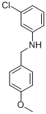 3-chloro-N-[(4-methoxyphenyl)methyl]aniline CAS#: 183861-03-2