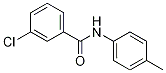 3-chloro-N-(4-methylphenyl)benzamide CAS#: 6876-64-8