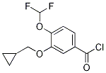 3-(cyclopropylMethoxy)-4-(difluoroMethoxy)benzoyl chloride CAS#: 672883-68-0
