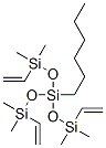 3-[(dimethylvinylsilyl)oxy]-3-hexyl-1,1,5,5-tetramethyl-1,5-divinyltrisiloxane CAS#: 60111-51-5