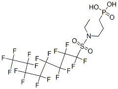 3-(ethyl-(1,1,2,2,3,3,4,4,5,5,6,6,7,7,8,8,8-heptadecafluorooctylsulfonyl)amino)propylphosphonic acid CAS#: 71463-78-0