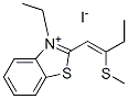 3-ethyl-2-[2-(methylthio)but-1-enyl]benzothiazolium iodide CAS#: 63870-43-9
