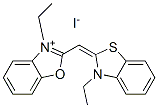 3-ethyl-2-[(3-ethyl-3H-benzothiazol-2-ylidene)methyl]benzoxazolium iodide CAS#: 68006-75-7