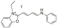 3-ethyl-2-[4-(phenylamino)buta-1,3-dienyl]benzoxazolium iodide CAS#: 63467-92-5