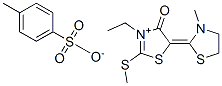 3-ethyl-4,5-dihydro-5-(3-methylthiazolidin-2-ylidene)-2-(methylthio)-4-oxothiazolium toluene-p-sulphonate CAS#: 63870-47-3