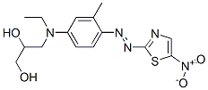 3-[ethyl[3-methyl-4-[(5-nitrothiazol-2-yl)azo]phenyl]amino]propane-1,2-diol CAS#: 69766-79-6