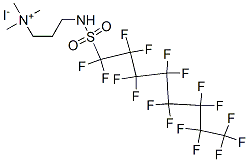 [3-[[(heptadecafluorooctyl)sulphonyl]amino]propyl]trimethylammonium iodide CAS#: 68310-75-8