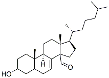 3-hydroxycholest-7-ene-14-carbaldehyde CAS#: 64116-60-5