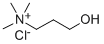 3-hydroxypropyl-trimethyl-azanium chloride CAS#: 6701-82-2