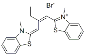 3-methyl-2-[2-[(3-methyl-3H-benzothiazol-2-ylidene)methyl]but-1-enyl]benzothiazolium bromide CAS#: 69766-80-9