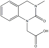 (3-methyl-2-oxo-3,4-dihydroquinazolin-1(2H)-yl)acetic acid(SALTDATA: FREE) CAS#: 696637-93-1