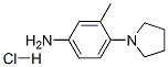 3-methyl-4-pyrrolidin-1-ylaniline monohydrochloride CAS#: 68155-75-9