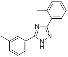 3-(o-Tolyl)-5-(m-tolyl)-1H-1,2,4-triazole CAS#: 65697-87-2