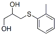 3-(o-Tolylthio)-1,2-propanediol CAS#: 63991-88-8
