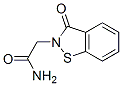 3-oxo-1,2-benzisothiazole-2(3H)-acetamide CAS#: 64552-26-7