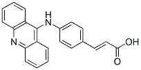 3-[p-(9-Acridinylamino)phenyl]propenoic acid CAS#: 64895-08-5