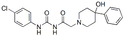 3-(p-Chlorophenyl)-1-[(4-hydroxy-4-phenylpiperidino)acetyl]urea CAS#: 70166-95-9