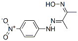 3-[(p-nitrophenyl)hydrazono]butan-2-one oxime CAS#: 62454-83-5