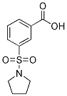3-(pyrrolidin-1-ylsulfonyl)benzoic acid CAS#: 7326-79-6