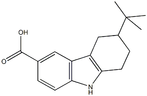 3-tert-Butyl-2,3,4,9-tetrahydro-1H-carbazole-6-carboxylic acid CAS#: 685862-13-9