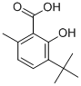 3-tert-butyl-2-hydroxy-6-methylbenzoic acid CAS#: 6934-03-8