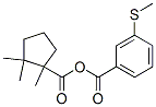 3-thioanisoyl-1,2,2-trimethylcyclopentane-1-carboxylic acid CAS#: 61469-03-2