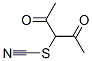3-thiocyanatopentane-2,4-dione CAS#: 7153-90-4