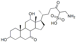 3,12-dihydroxy-7-oxocholanoyltaurine CAS#: 67460-69-9