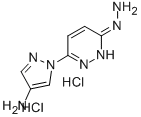 3(2H)-Pyridazinone, 6-(4-amino-1H-pyrazol-1-yl)-, hydrazone, dihydroch loride CAS#: 70589-22-9