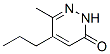 3(2H)-Pyridazinone, 6-methyl-5-propyl- (9CI) CAS#: 679405-98-2