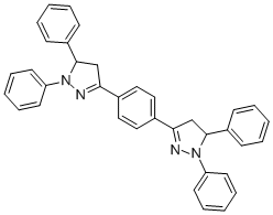 3,3'-(1,4-Phenylene)bis(1,5-diphenyl-4,5-dihydro-1H-pyrazole) CAS#: 7267-75-6
