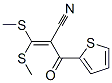 3,3-BIS(METHYLTHIO)-2-(THEN-2-OYL)ACRYLONITRILE CAS#: 62455-60-1