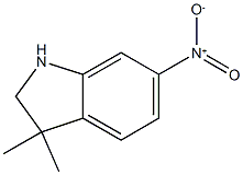 3,3-DIMETHYL-6-NITROINDOLINE CAS#: 179898-72-7