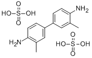 [3,3'-dimethyl[1,1'-biphenyl]-4,4'-diyl]diammonium bis(hydrogen sulphate) CAS#: 64969-36-4